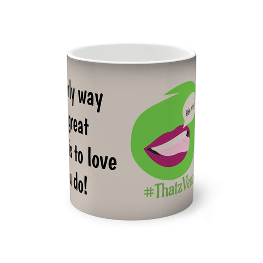 Sexy Changing Mug - Fun Motivational Coffee Cup, Gift for Friends, Office Decor