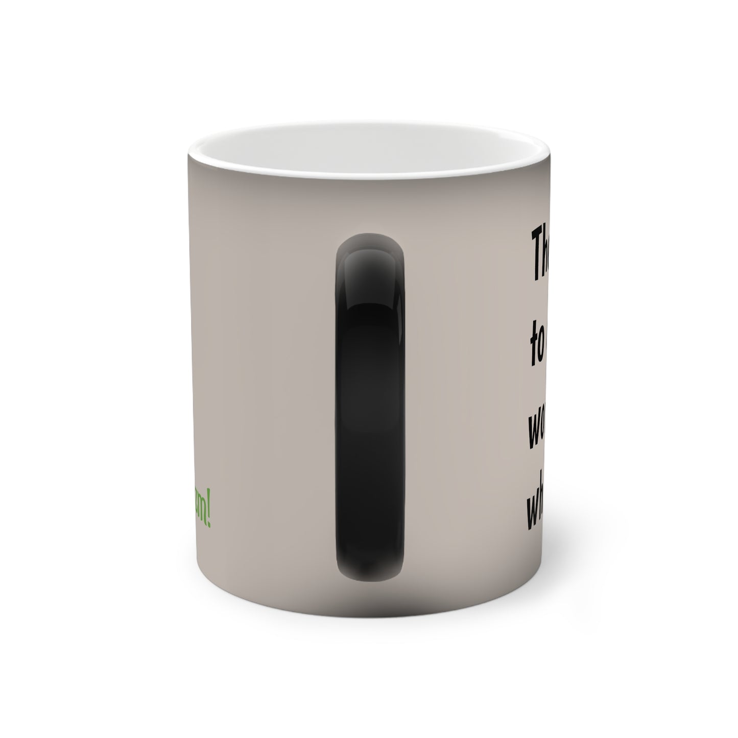 Sexy Changing Mug - Fun Motivational Coffee Cup, Gift for Friends, Office Decor