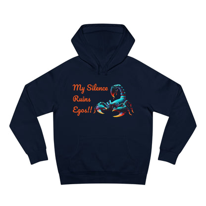 Neon Scorpion Hoodie - 'My Silence Fuels Speed' #ThatzVenomizm