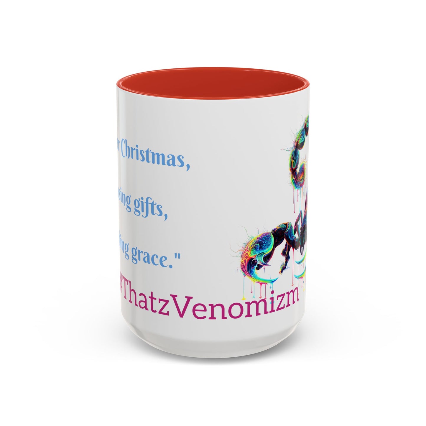 Venomizm Scorpion Accent  Mug — Vibrant Scorpio Art & Quote (11oz/15oz)