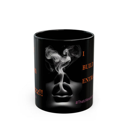 Queenz Lyriqzz Black Mug — Queenz Lyriqzz «#ThatzVenomizm» (11oz & 15oz)