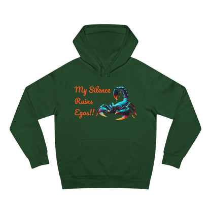 Neon Scorpion Hoodie - 'My Silence Fuels Speed' #ThatzVenomizm