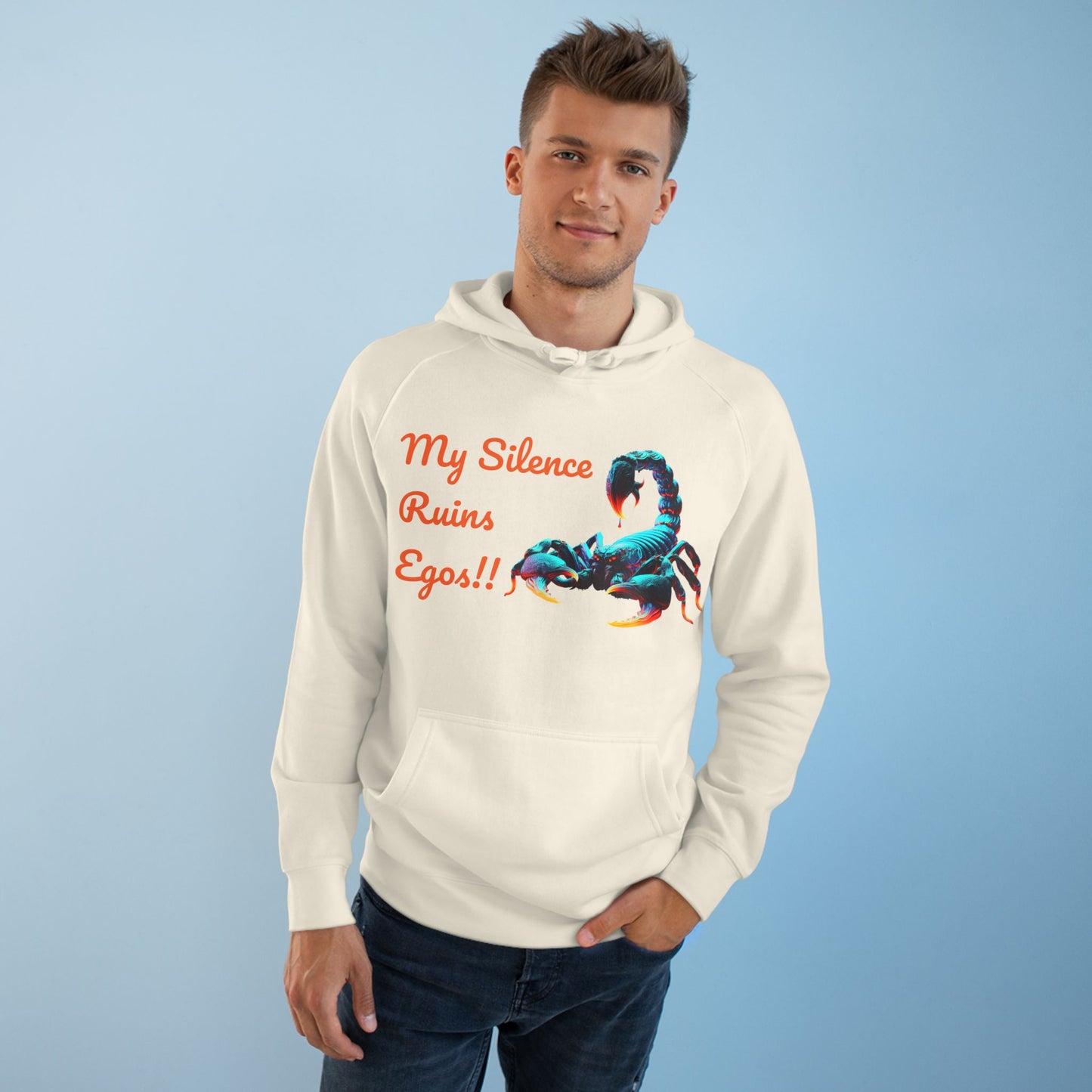 Neon Scorpion Hoodie - 'My Silence Fuels Speed' #ThatzVenomizm