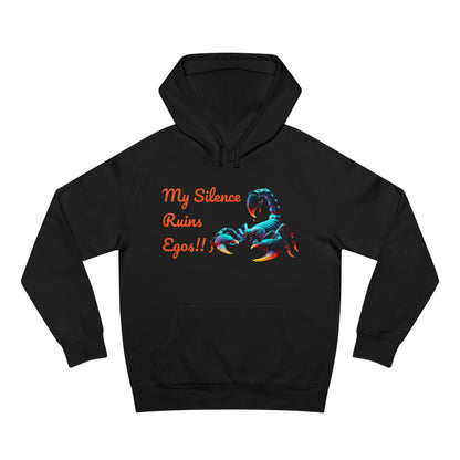 Neon Scorpion Hoodie - 'My Silence Fuels Speed' #ThatzVenomizm