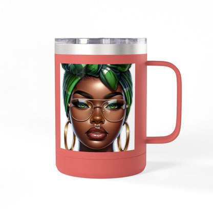 Empowering Coffee Tumbler | Inspirational Quotes, Black-Owned Gift, Unique Mug, Motivational Drinkware, Perfect for Self-Care