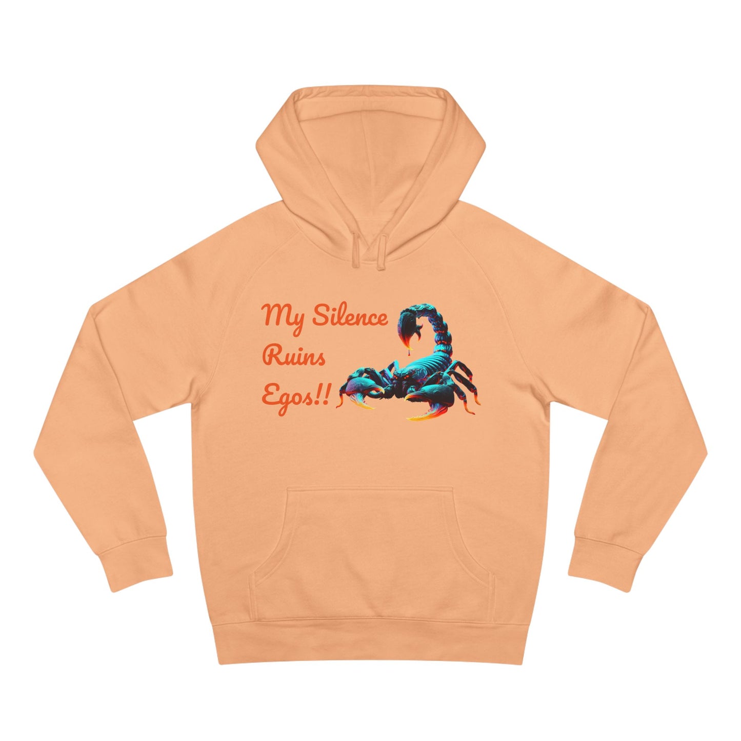 Neon Scorpion Hoodie - 'My Silence Fuels Speed' #ThatzVenomizm