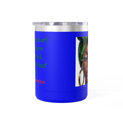 Empowering Coffee Tumbler | Inspirational Quotes, Black-Owned Gift, Unique Mug, Motivational Drinkware, Perfect for Self-Care