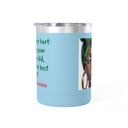 Empowering Coffee Tumbler | Inspirational Quotes, Black-Owned Gift, Unique Mug, Motivational Drinkware, Perfect for Self-Care