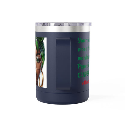 Empowering Coffee Tumbler | Inspirational Quotes, Black-Owned Gift, Unique Mug, Motivational Drinkware, Perfect for Self-Care