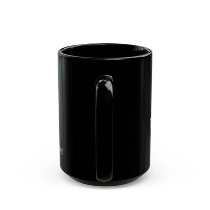Chic Coffee Mug for Bold Souls - #ThatzVenomiiZm, Unique Gift, Cup for Coffee Lovers, Motivational Drinkware, Trendy Black Mug