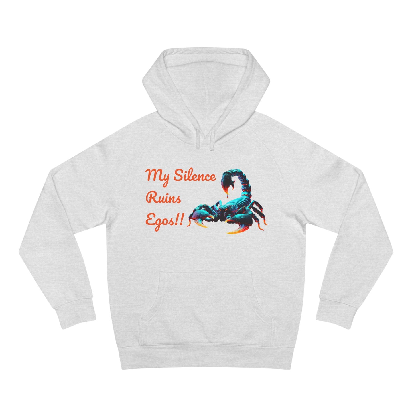 Neon Scorpion Hoodie - 'My Silence Fuels Speed' #ThatzVenomizm