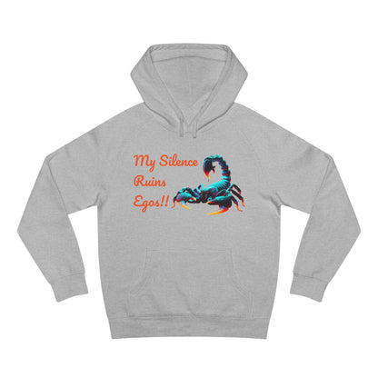 Neon Scorpion Hoodie - 'My Silence Fuels Speed' #ThatzVenomizm