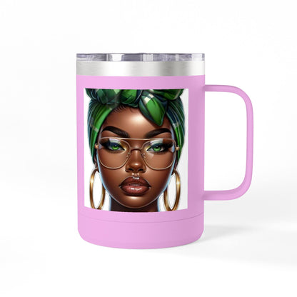 Empowering Coffee Tumbler | Inspirational Quotes, Black-Owned Gift, Unique Mug, Motivational Drinkware, Perfect for Self-Care