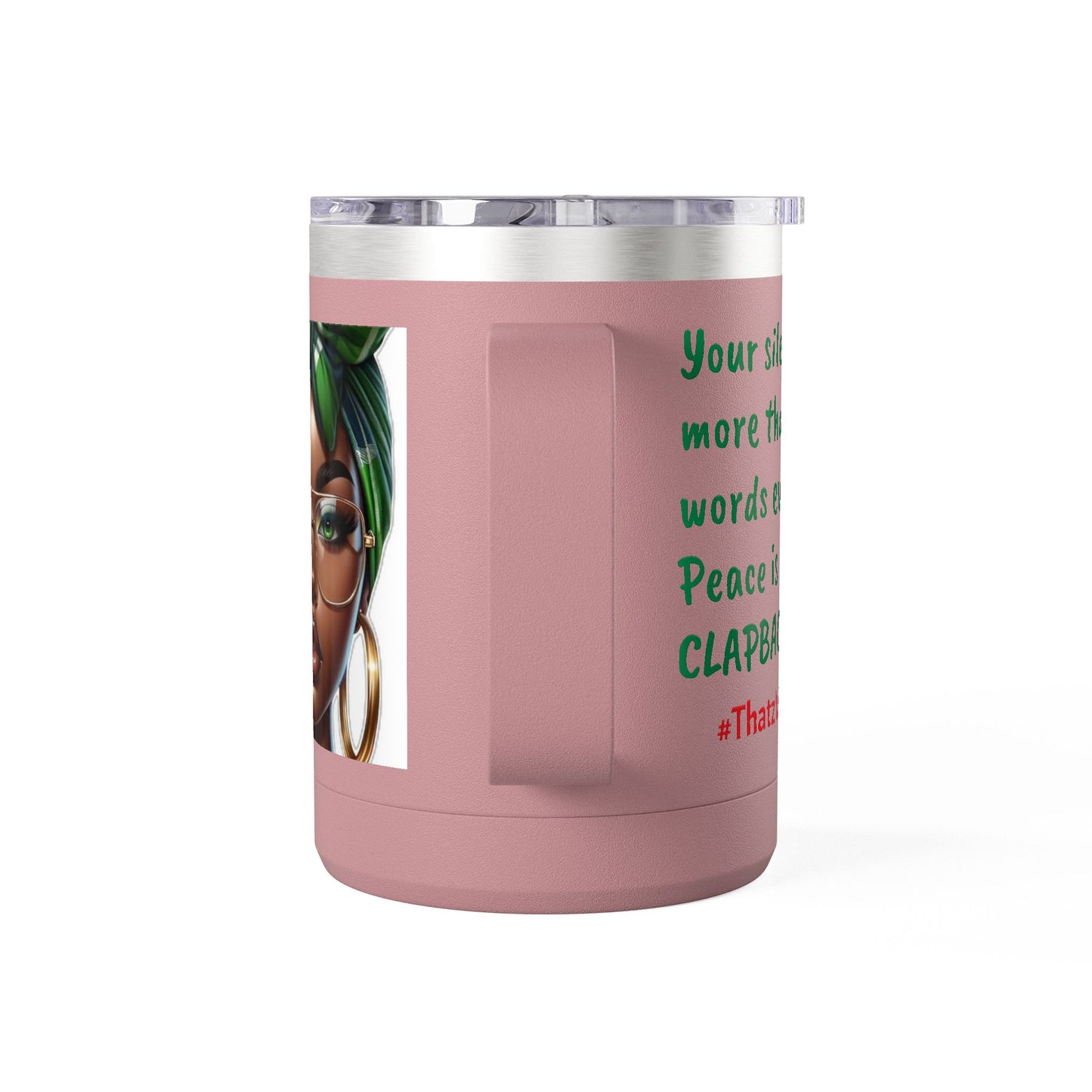 Empowering Coffee Tumbler | Inspirational Quotes, Black-Owned Gift, Unique Mug, Motivational Drinkware, Perfect for Self-Care