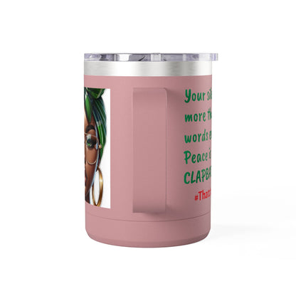 Empowering Coffee Tumbler | Inspirational Quotes, Black-Owned Gift, Unique Mug, Motivational Drinkware, Perfect for Self-Care