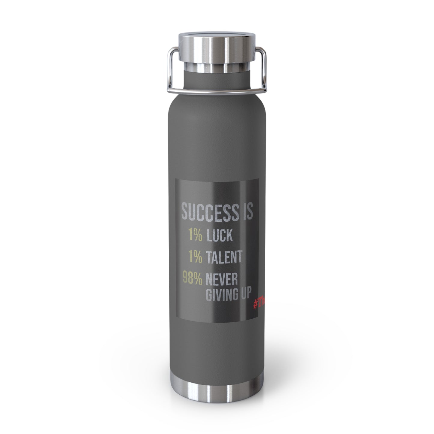 Success Inspiration  Bottle, Motivational Gift, Sports Hydration, Travel Companion, Ideal for Fitness Enthusiasts