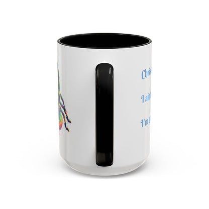 Venomizm Scorpion Accent  Mug — Vibrant Scorpio Art & Quote (11oz/15oz)