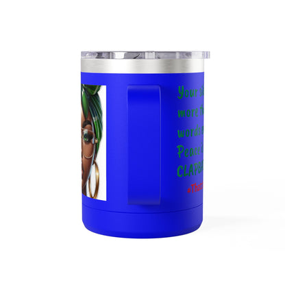 Empowering Coffee Tumbler | Inspirational Quotes, Black-Owned Gift, Unique Mug, Motivational Drinkware, Perfect for Self-Care