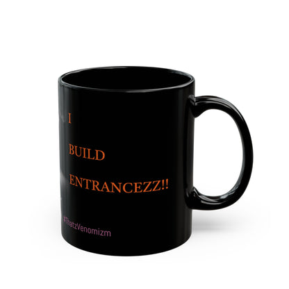 Queenz Lyriqzz Black Mug — Queenz Lyriqzz «#ThatzVenomizm» (11oz & 15oz)
