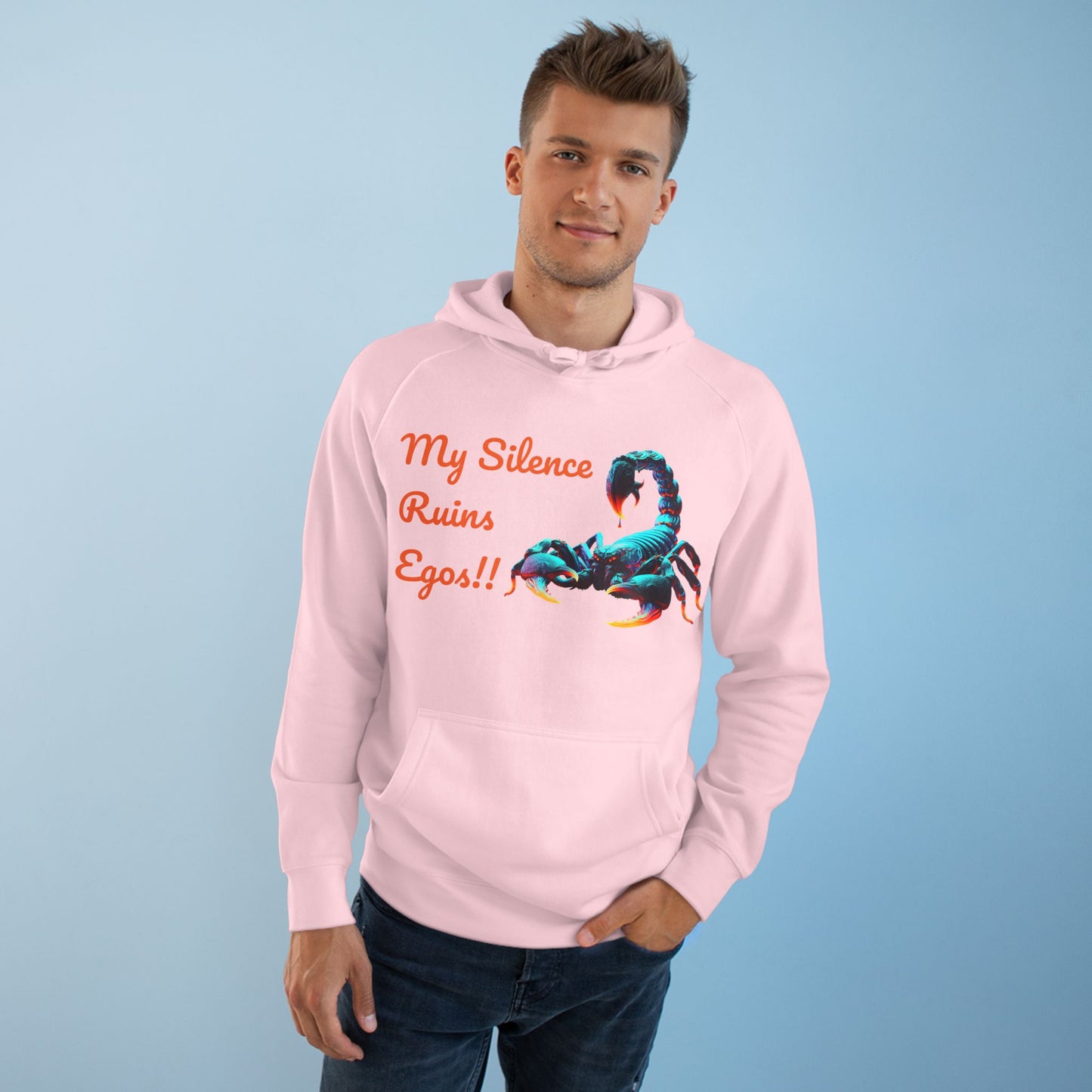 Neon Scorpion Hoodie - 'My Silence Fuels Speed' #ThatzVenomizm