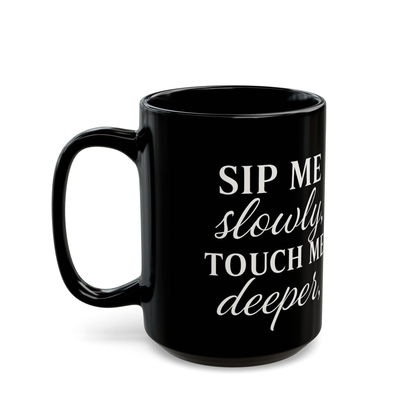 Chic Coffee Mug for Bold Souls - #ThatzVenomiiZm, Unique Gift, Cup for Coffee Lovers, Motivational Drinkware, Trendy Black Mug