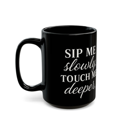 Chic Coffee Mug for Bold Souls - #ThatzVenomiiZm, Unique Gift, Cup for Coffee Lovers, Motivational Drinkware, Trendy Black Mug