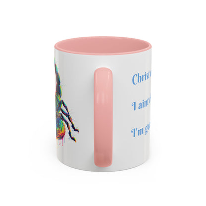 Venomizm Scorpion Accent  Mug — Vibrant Scorpio Art & Quote (11oz/15oz)