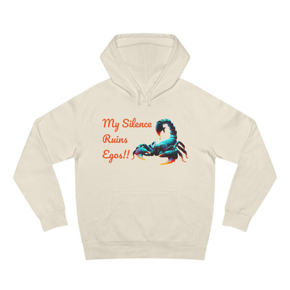 Neon Scorpion Hoodie - 'My Silence Fuels Speed' #ThatzVenomizm