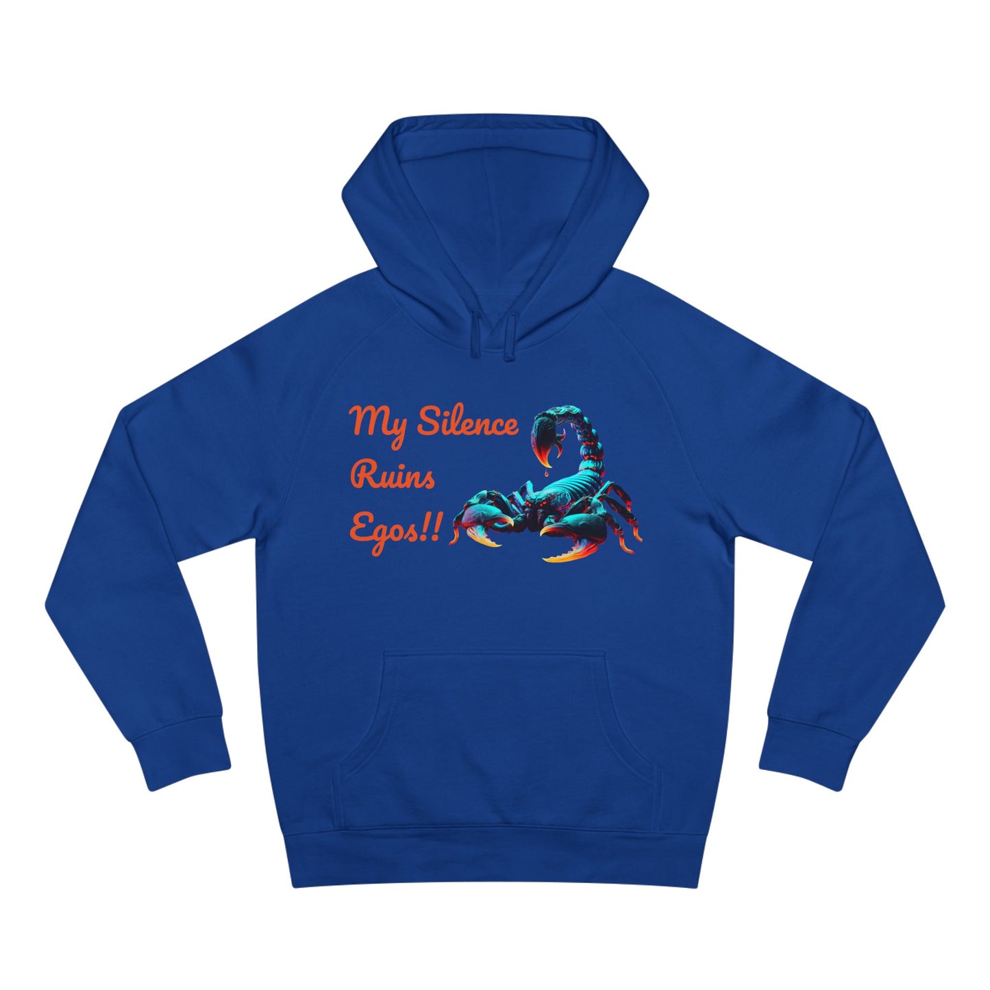 Neon Scorpion Hoodie - 'My Silence Fuels Speed' #ThatzVenomizm