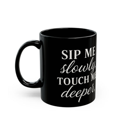 Chic Coffee Mug for Bold Souls - #ThatzVenomiiZm, Unique Gift, Cup for Coffee Lovers, Motivational Drinkware, Trendy Black Mug