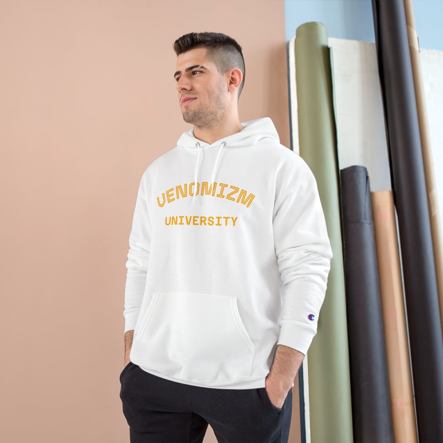 Venomizm University  Hoodie - Venomizm University Graphic Sweatshirt, Cozy Streetwear, Gift for Students, College Apparel, Urban Culture
