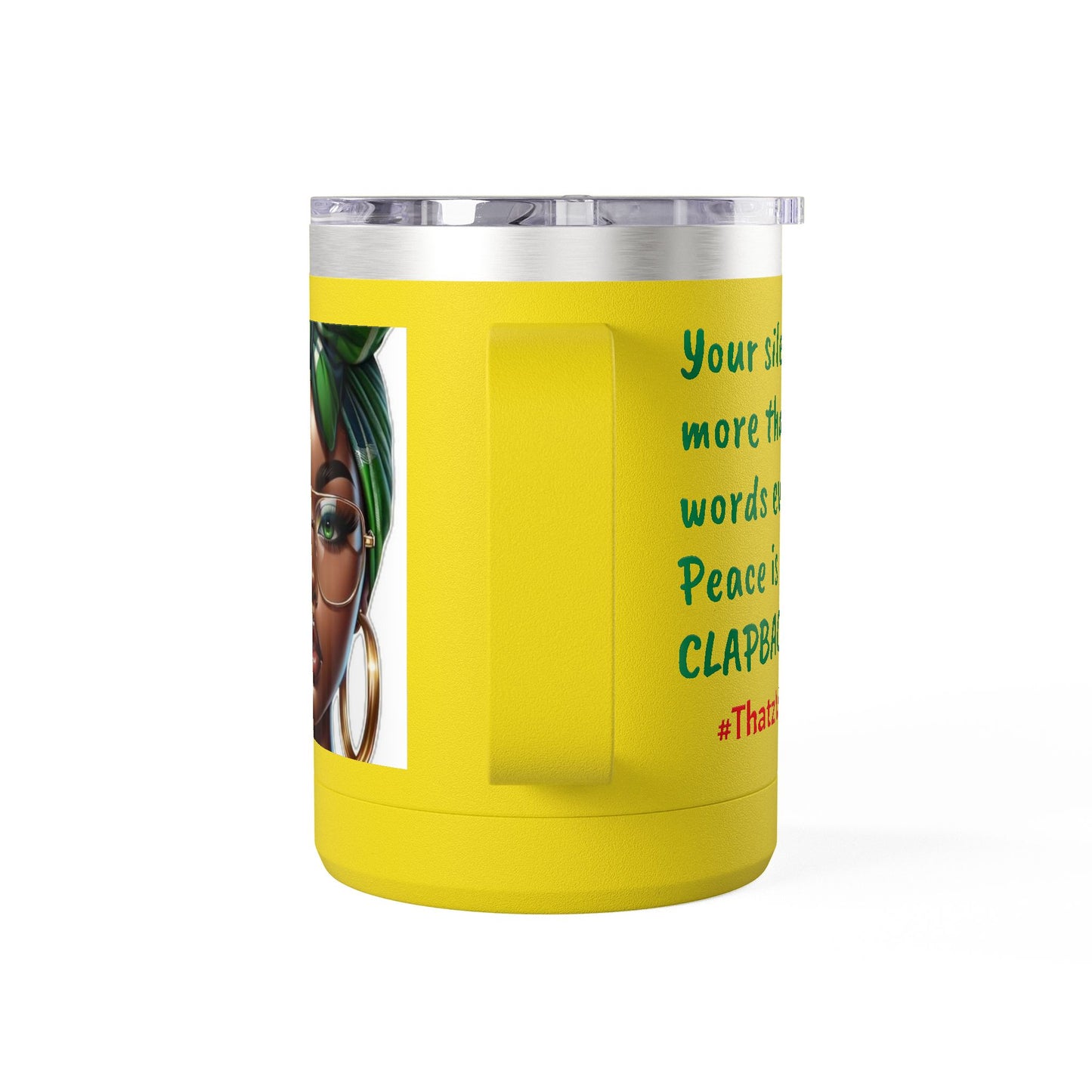 Empowering Coffee Tumbler | Inspirational Quotes, Black-Owned Gift, Unique Mug, Motivational Drinkware, Perfect for Self-Care