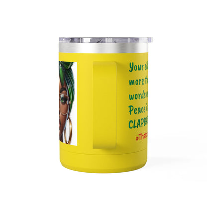 Empowering Coffee Tumbler | Inspirational Quotes, Black-Owned Gift, Unique Mug, Motivational Drinkware, Perfect for Self-Care