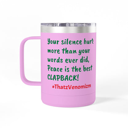 Empowering Coffee Tumbler | Inspirational Quotes, Black-Owned Gift, Unique Mug, Motivational Drinkware, Perfect for Self-Care