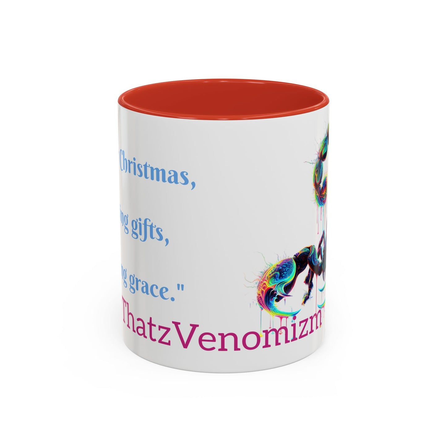 Venomizm Scorpion Accent  Mug — Vibrant Scorpio Art & Quote (11oz/15oz)
