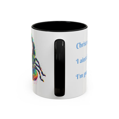Venomizm Scorpion Accent  Mug — Vibrant Scorpio Art & Quote (11oz/15oz)