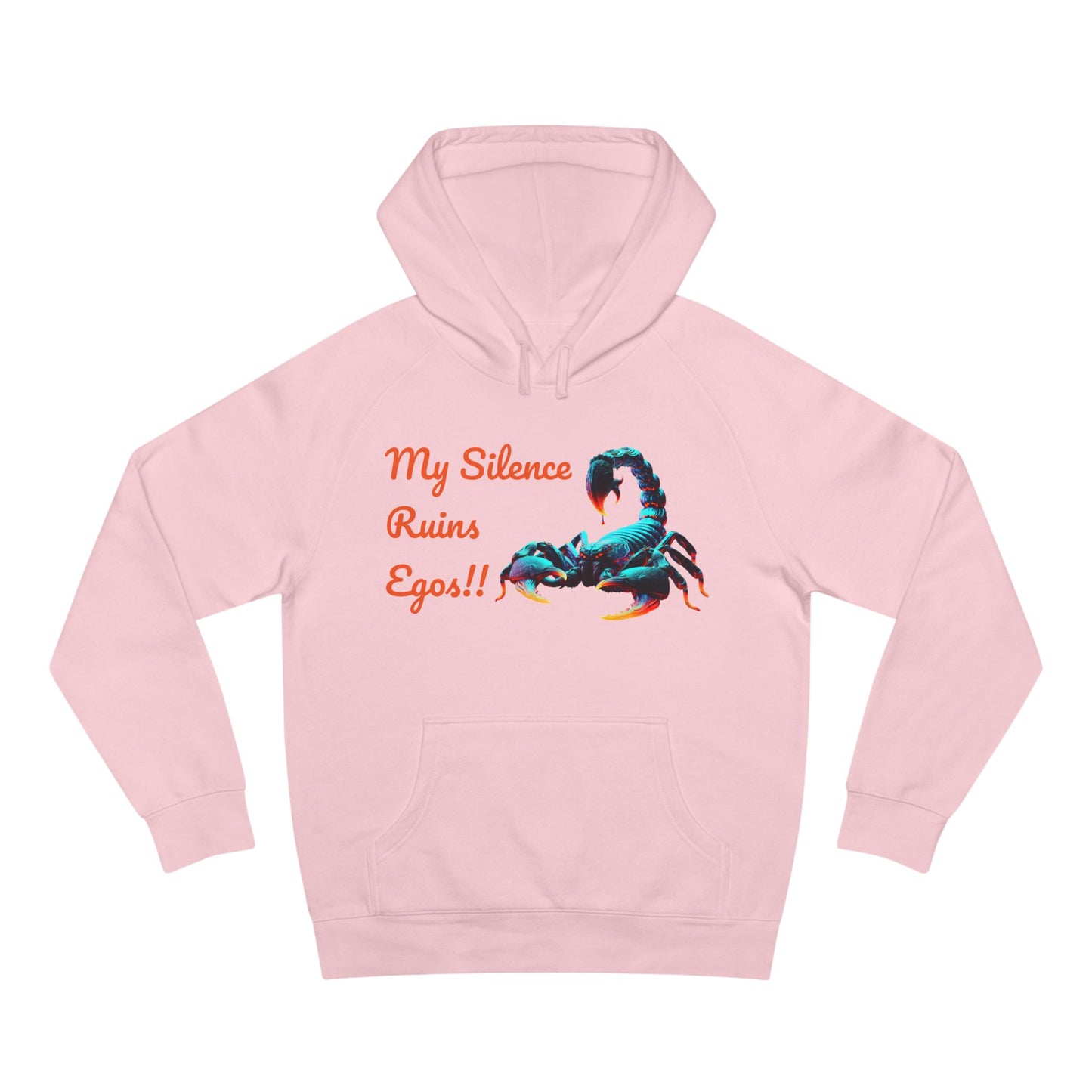 Neon Scorpion Hoodie - 'My Silence Fuels Speed' #ThatzVenomizm