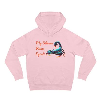 Neon Scorpion Hoodie - 'My Silence Fuels Speed' #ThatzVenomizm