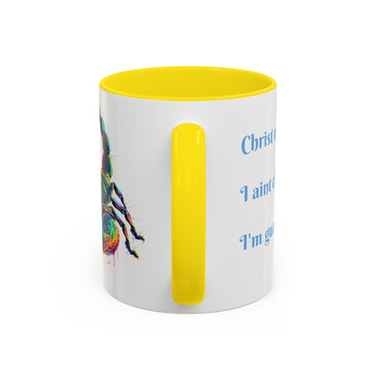 Venomizm Scorpion Accent  Mug — Vibrant Scorpio Art & Quote (11oz/15oz)