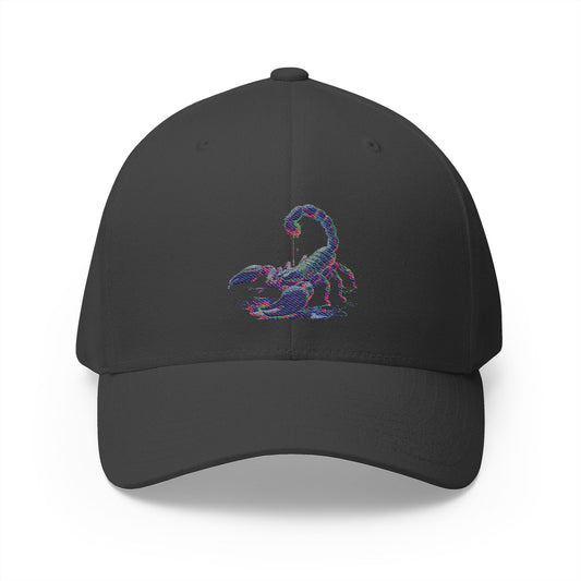 Scorpio Embroidered Cap — Colorful Astrology Scorpion Hat