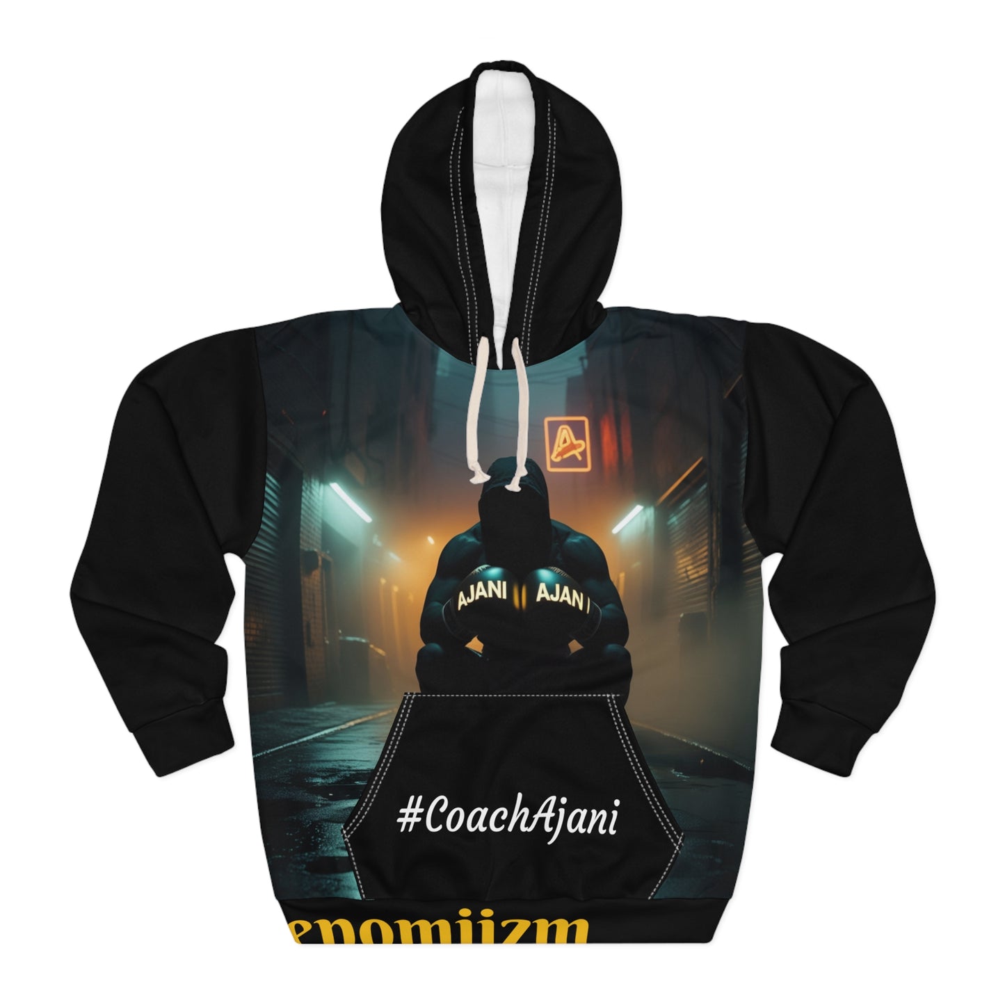 Coach Ajani Motivational Unisex Pullover Hoodie - Gym Wear for Athletes