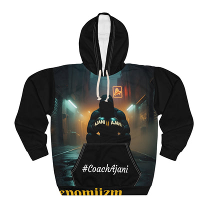 Coach Ajani Motivational Unisex Pullover Hoodie - Gym Wear for Athletes