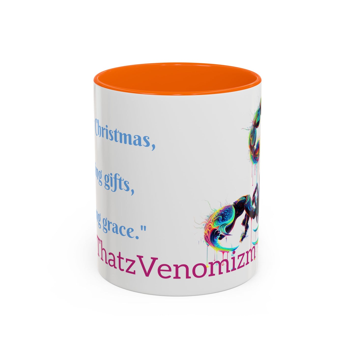 Venomizm Scorpion Accent  Mug — Vibrant Scorpio Art & Quote (11oz/15oz)