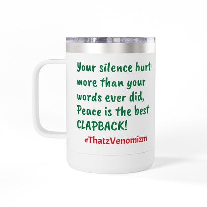 Empowering Coffee Tumbler | Inspirational Quotes, Black-Owned Gift, Unique Mug, Motivational Drinkware, Perfect for Self-Care