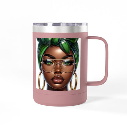 Empowering Coffee Tumbler | Inspirational Quotes, Black-Owned Gift, Unique Mug, Motivational Drinkware, Perfect for Self-Care