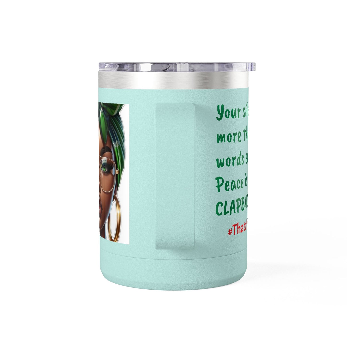 Empowering Coffee Tumbler | Inspirational Quotes, Black-Owned Gift, Unique Mug, Motivational Drinkware, Perfect for Self-Care