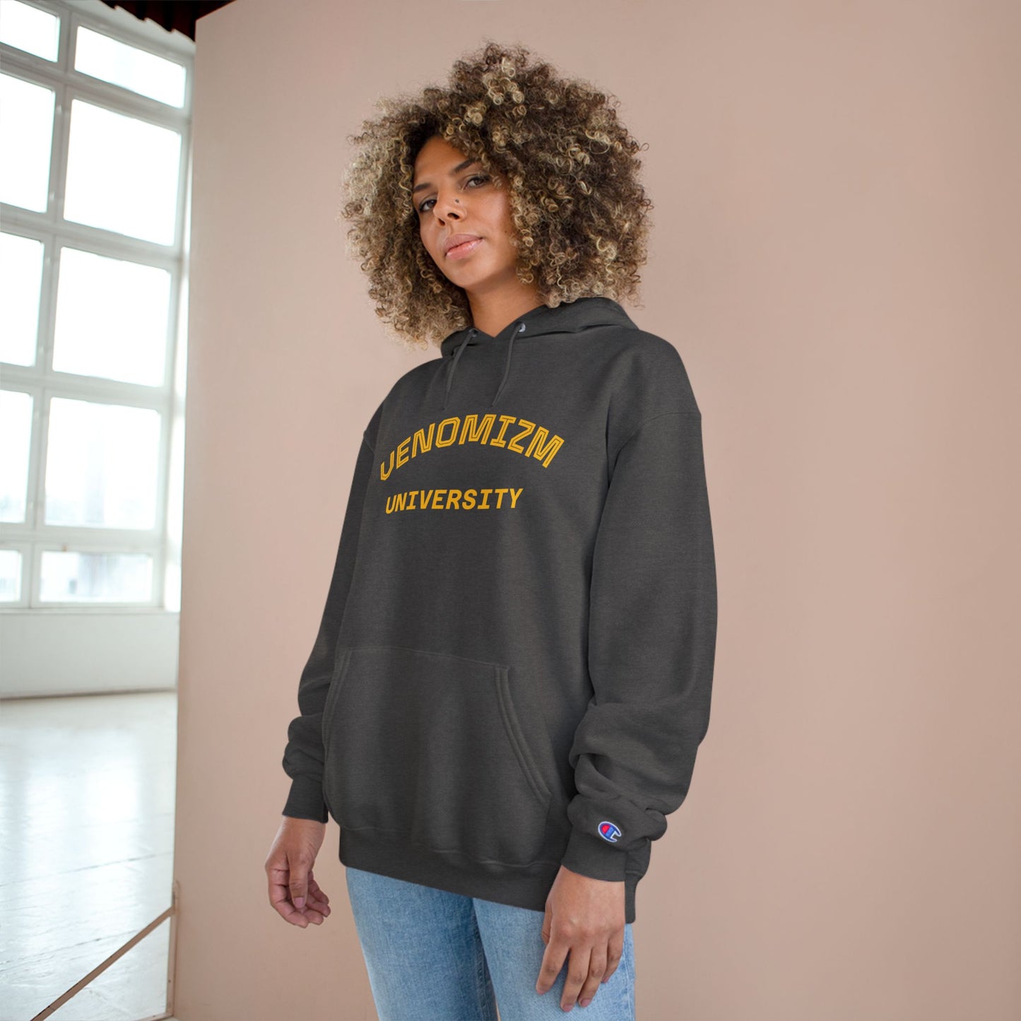 Venomizm University  Hoodie - Venomizm University Graphic Sweatshirt, Cozy Streetwear, Gift for Students, College Apparel, Urban Culture