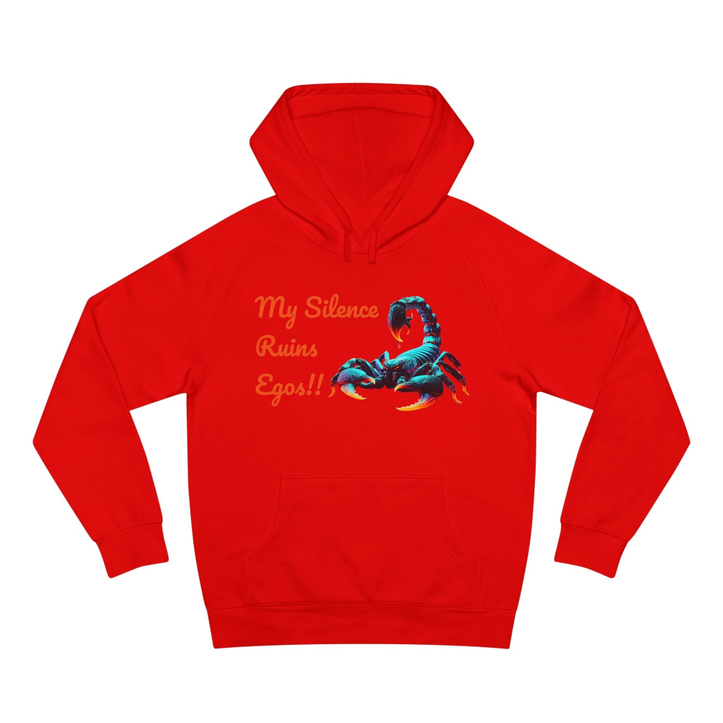 Neon Scorpion Hoodie - 'My Silence Fuels Speed' #ThatzVenomizm