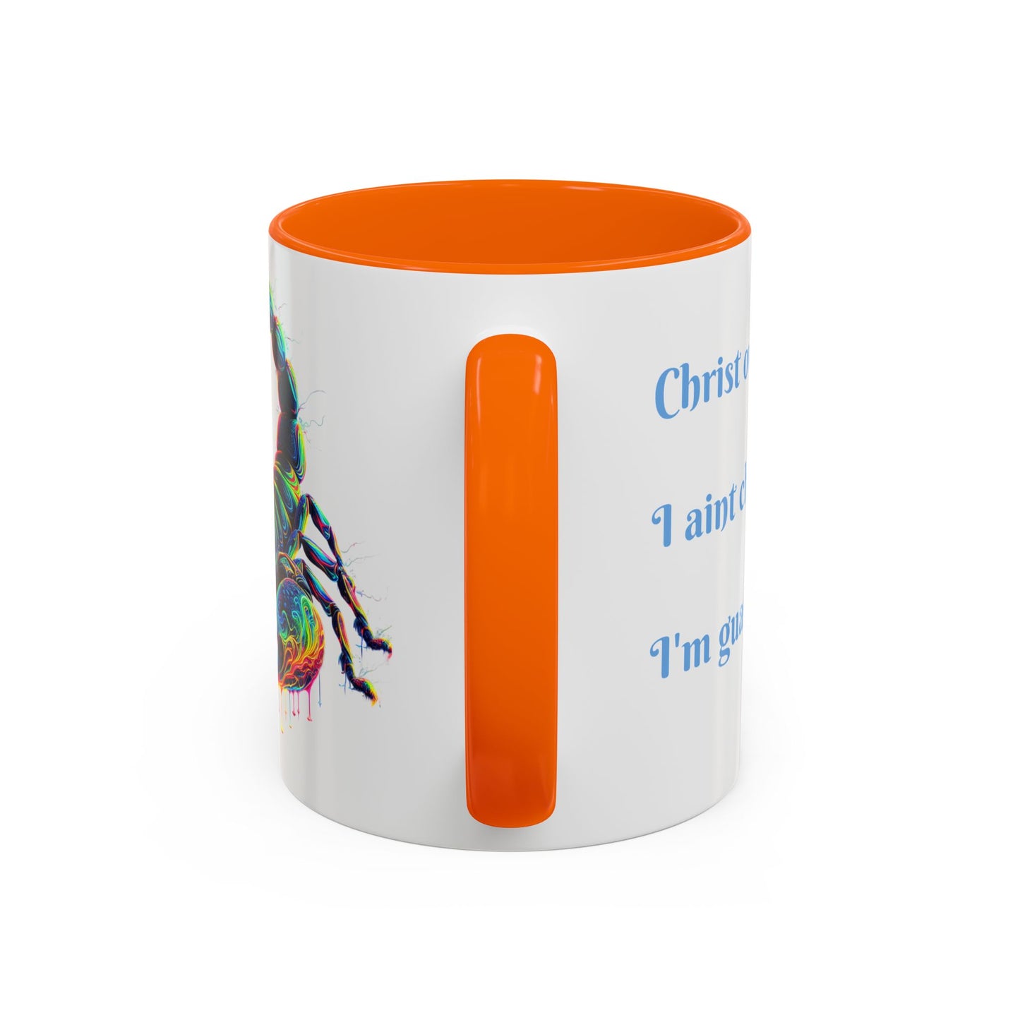 Venomizm Scorpion Accent  Mug — Vibrant Scorpio Art & Quote (11oz/15oz)