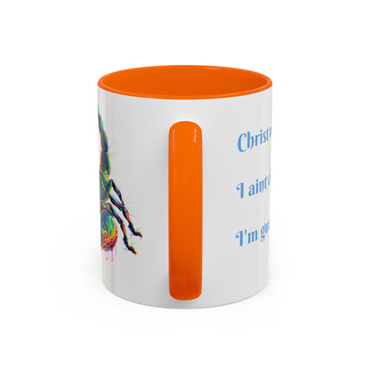 Venomizm Scorpion Accent  Mug — Vibrant Scorpio Art & Quote (11oz/15oz)